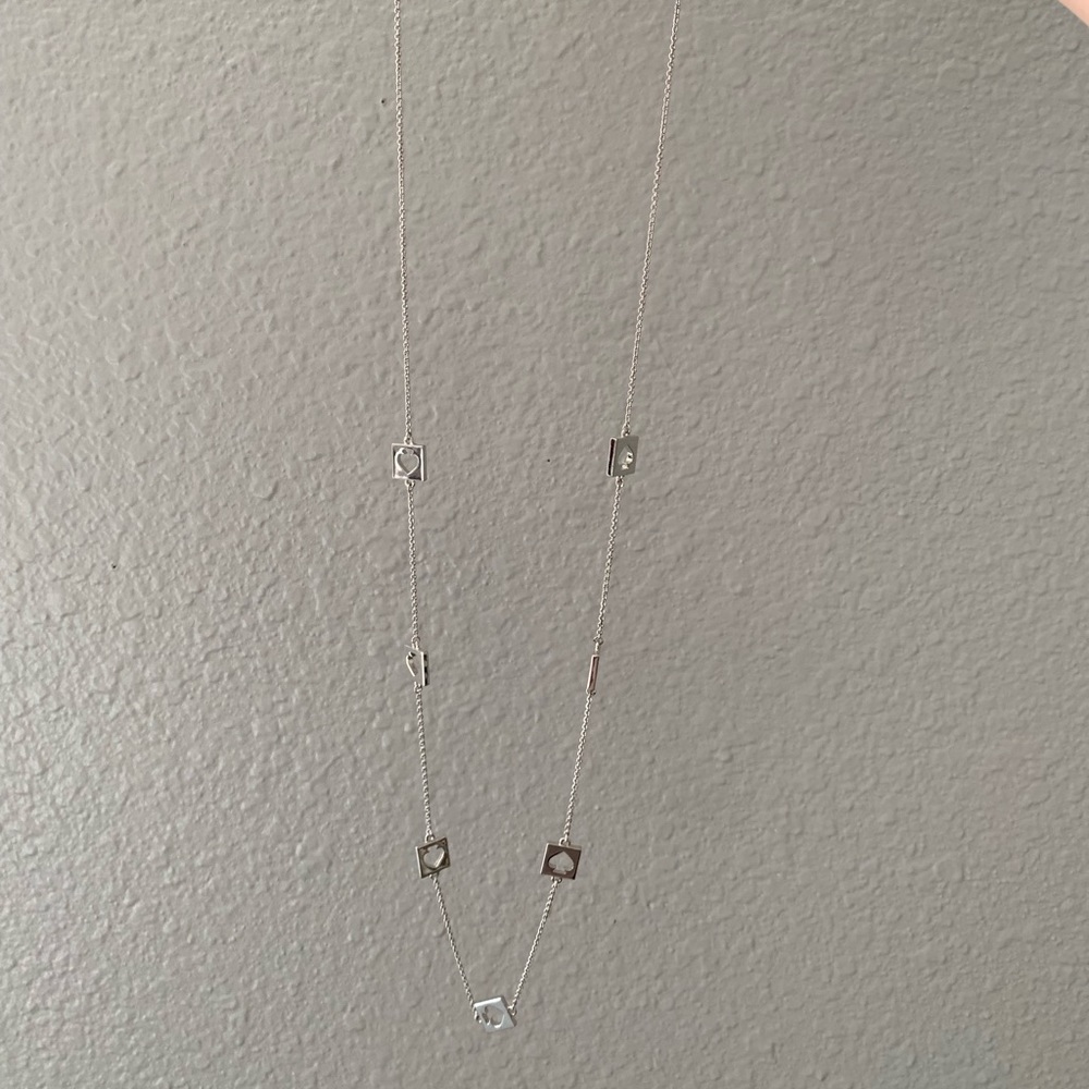 ◽️ Kate Spade Silver Necklace ◽️